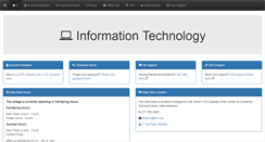Desktop Screenshot of its.llcc.edu